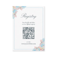 Fall in Love Blue Pumpkin Bridal Shower Registry