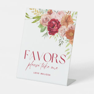 Fall in Love Bridal Shower Favours Signs