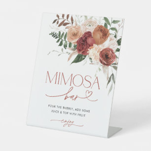 Fall in Love Bridal Shower Mimosa Bar Sign