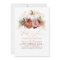 Fall in Love Bridal Shower Rust Flowers Pumpkin 