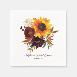 Fall In Love Cocktail Sized Party Napkin