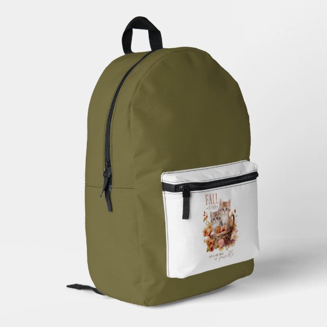 Fall In Love - Fall Backpack (Back Corner Left)