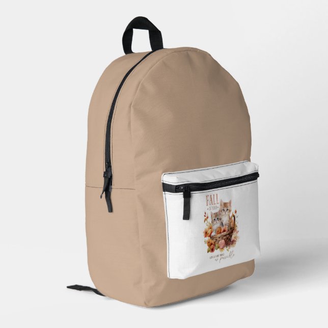 Fall In Love - Fall Backpack (Back Corner Left)