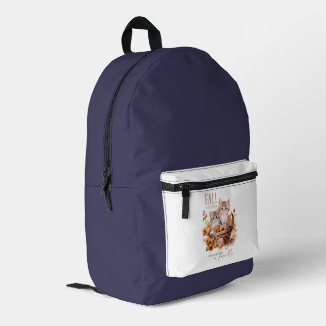 Fall In Love - Fall Backpack (Back Corner Left)
