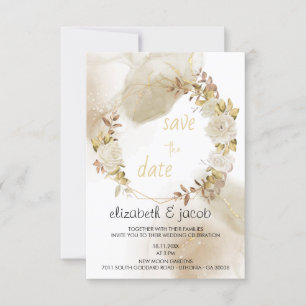 Fall in Love Floral Invitation