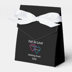 Fall In Love Hearts Favour Box