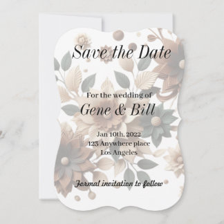 Fall in Love Invitation