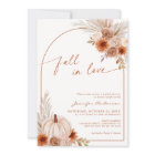 Fall In Love Pumpkin Autumn Arch Bridal Shower