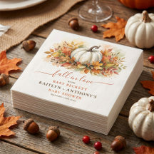 Fall In Love Pumpkin Baby Shower