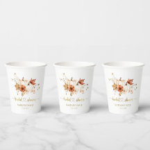 Fall in Love Rust Terracotta Boho Bridal Shower