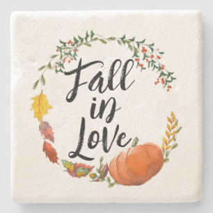 Fall In Love Stone Coaster