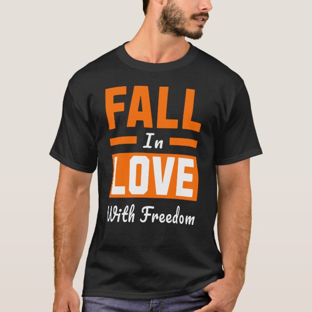 Fall In Love T-Shirt (Front)