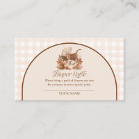 Fall In Love Vintage Carriage Diaper Raffle