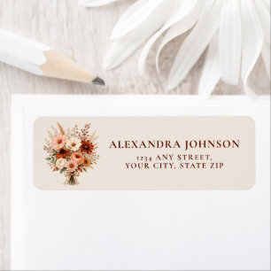 Fall In Love Wildflower Floral Boho Bridal Shower
