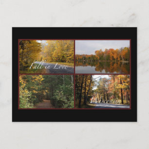 Fall In Love Wisconsin 2 Postcard