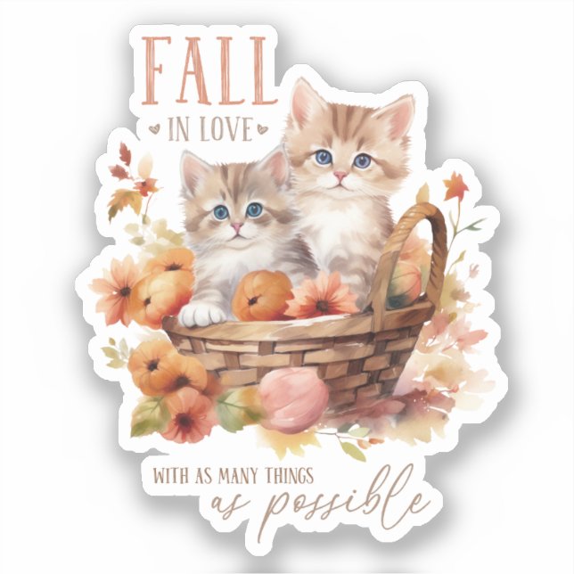 Fall In Love With As Many Things (Front)