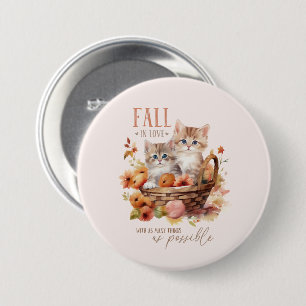 Fall In Love With As Many Things 7.5 Cm Round Badge