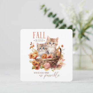Fall In Love With As Many Things As Possible Card