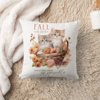 Fall In Love With As Many Things As Possible Cushion
