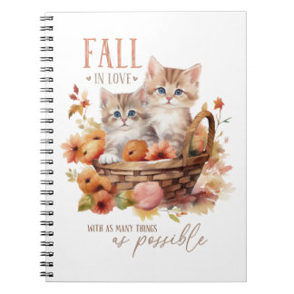 Fall In Love With As Many Things As Possible Notebook