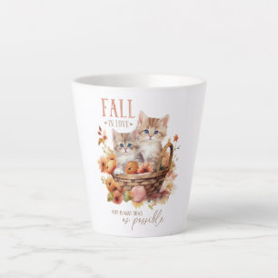 Fall In Love With As Many Things Latte Mug