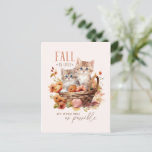 Fall In Love With As Many Things Postcard