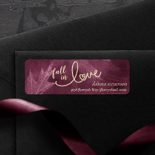 Fall in Love with Autumn Mulberry Jewel Address