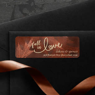 Fall in Love with Autumn   Rustic Wedding Address