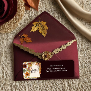 Fall In Love With Baby Autumn Leaves Shower