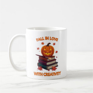 Fall in Love with Creativity – Pumpkin Autumn Glow Coffee Mug