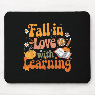 Fall In Love With Learning Autum Thanksgiving Teac Mouse Mat