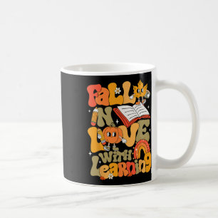 Fall In Love With Learning Autumn Thanksgiving Tea Coffee Mug