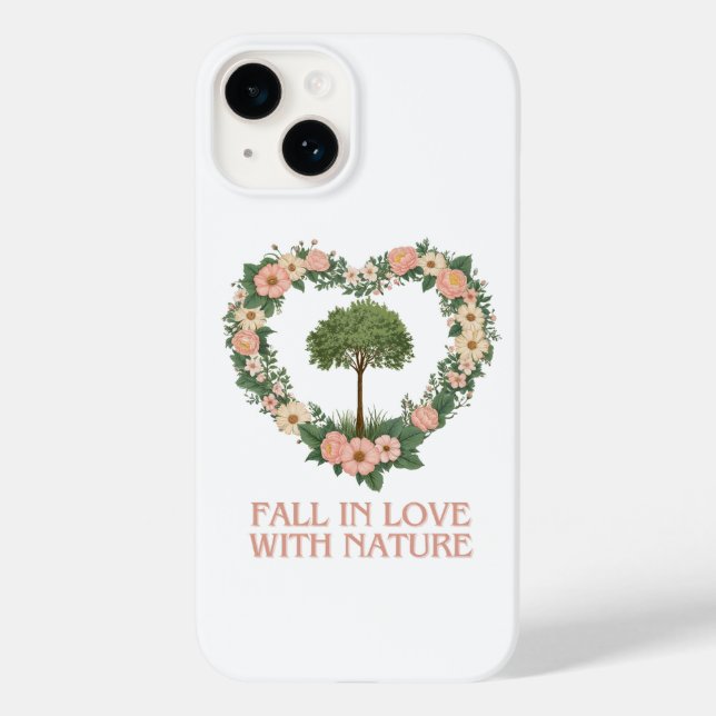 Fall in Love with Nature Case-Mate iPhone Case (Back)