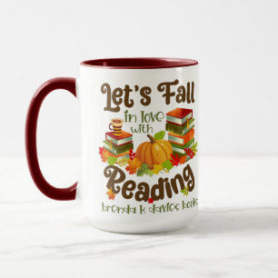 Fall in Love With Reading Brenda K Davies Books Mug