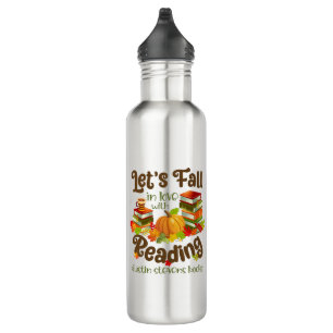 Fall in Love With Reading Dustin Stevens Books 710 Ml Water Bottle