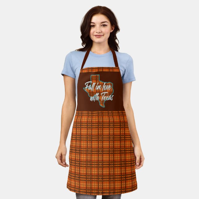 Fall In Love With Texas Apron (Worn)