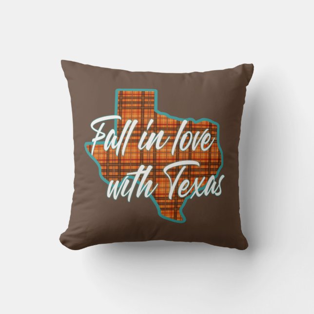 Fall In Love With Texas Cushion (Front)