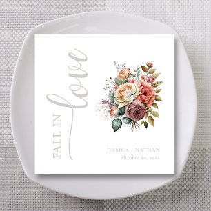 Fall in Love with These Customisable Wedding Napkin
