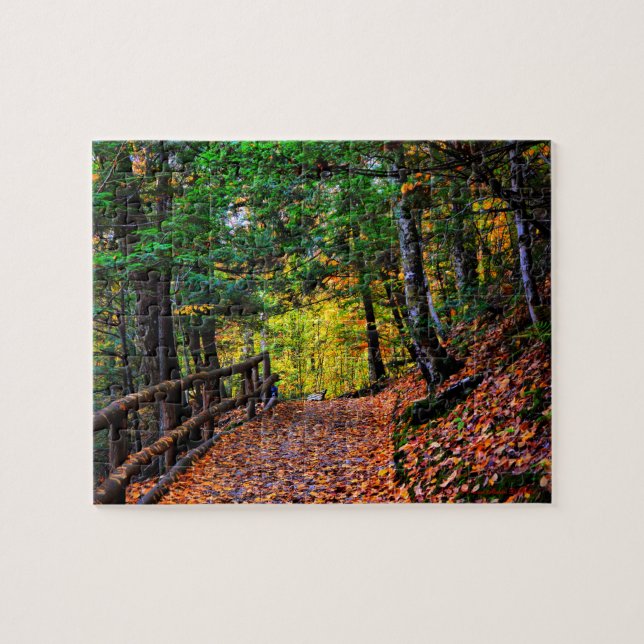 Fall in New England Puzzle (Horizontal)