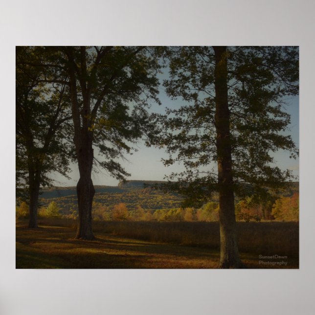 Fall in New Paltz NY Poster (Front)