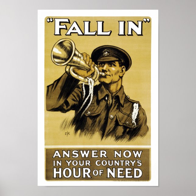 Fall In Poster (Front)