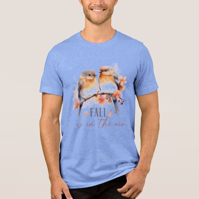 Fall In the Air  Tri-Blend Shirt (Front)