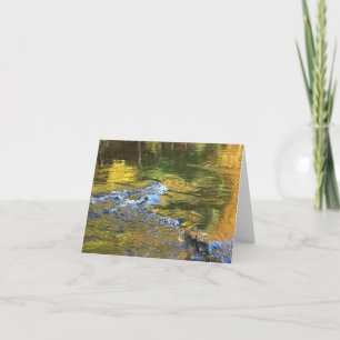Fall in the River Card