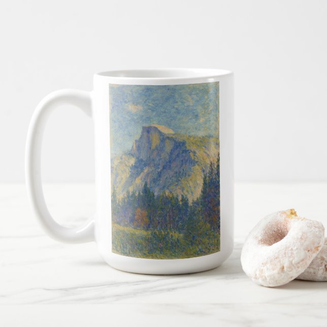 Fall in the Yosemite Valley   Coffee Mug (With Donut)