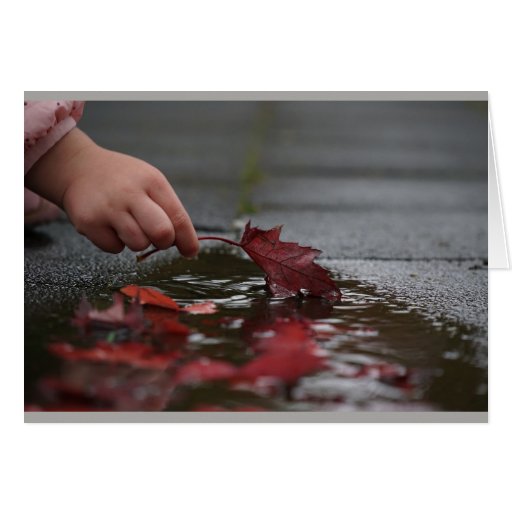 Image of Fall inspirational greeting Card