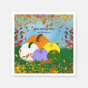 Fall into Autumn Napkin