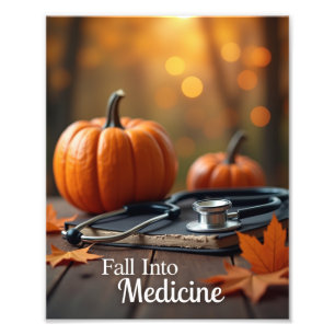 Fall Into Medicine Personalised Photo Print