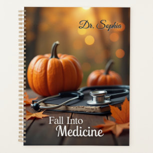 Fall Into Medicine Personalized Planner
