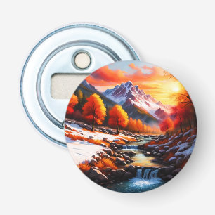 Fall into Winter Bottle Opener