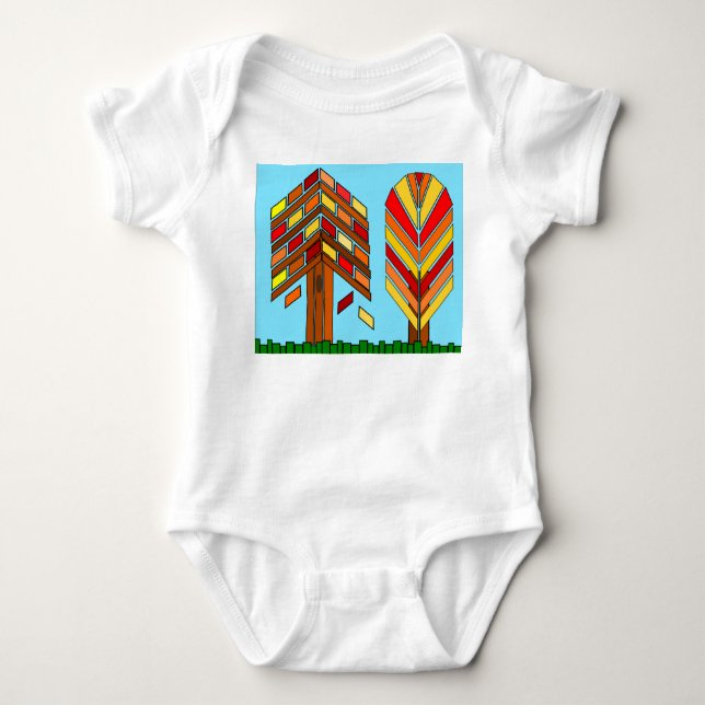 Fall is Here Baby Bodysuit (Front)